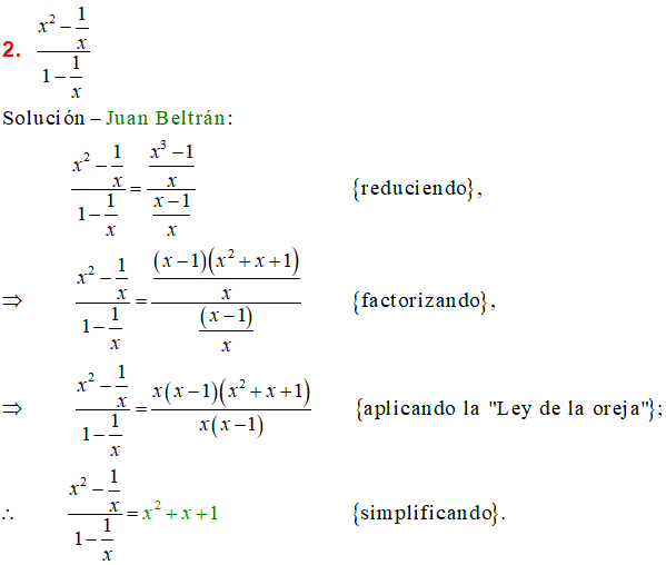 Explicación y ejercicios sobre simplificar fracciones